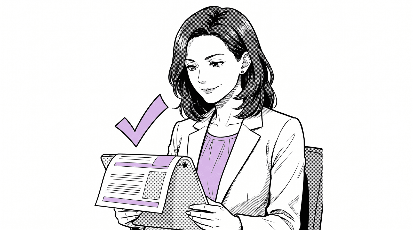 A Sageo leader reviewing and approving an AI draft